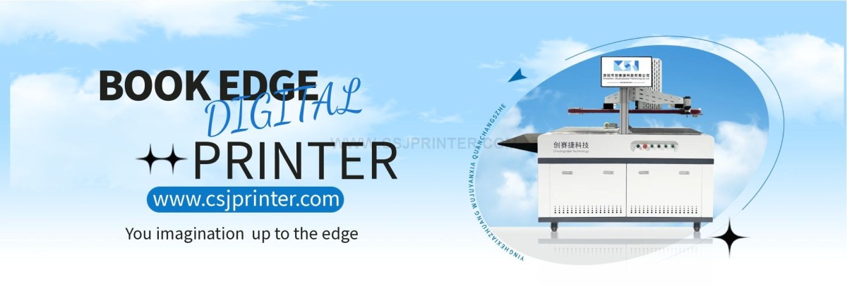 Expand Your Imagination to the Edge by CSJ210BE Book Edge Printing&nbsp;machine