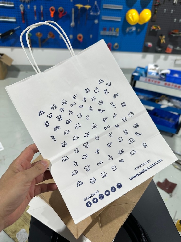 digital paper bag printing