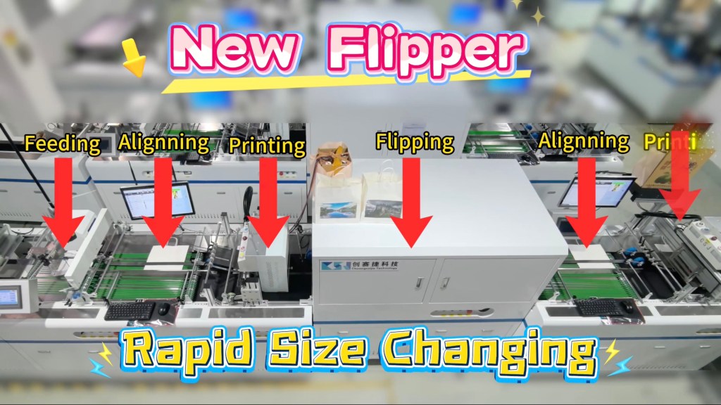 CSJ297ZD Double Sides Paper Bag Printer